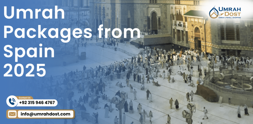 Umrah Packages from Spain 2025